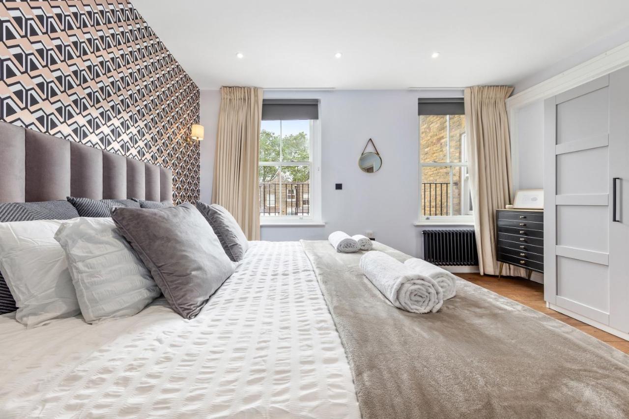 Stylish 2 Bedroom Apartment In Westminster Sleeps 5 With Ac Лондон Екстериор снимка