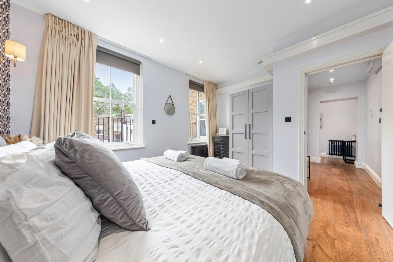 Stylish 2 Bedroom Apartment In Westminster Sleeps 5 With Ac Лондон Екстериор снимка