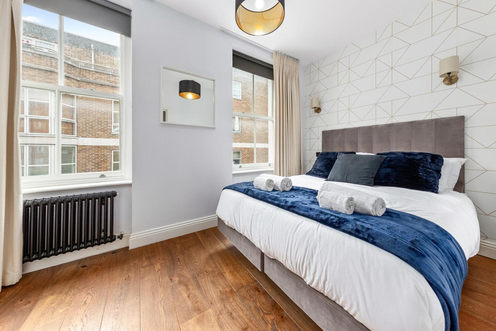 Stylish 2 Bedroom Apartment In Westminster Sleeps 5 With Ac Лондон Екстериор снимка
