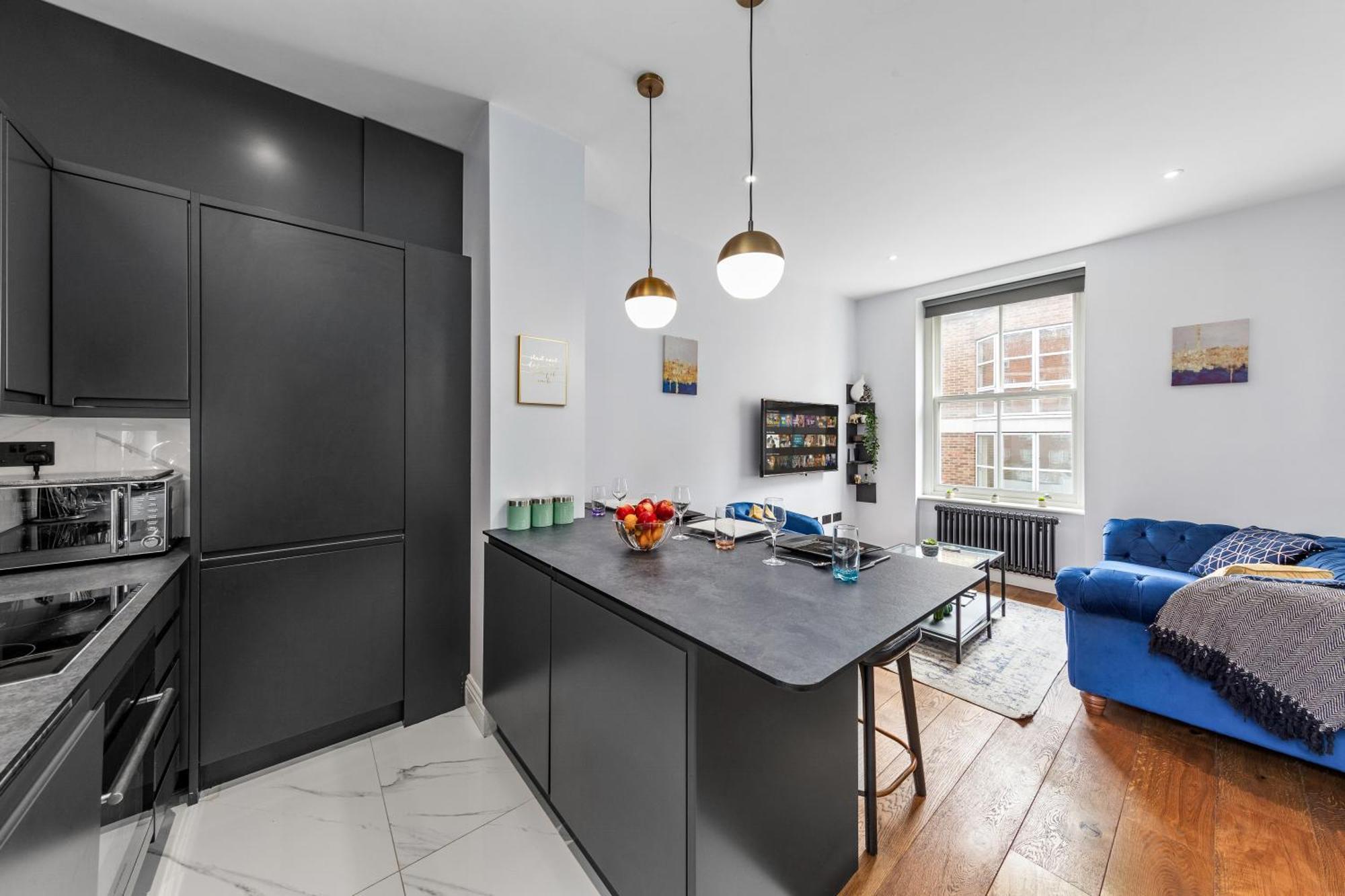 Stylish 2 Bedroom Apartment In Westminster Sleeps 5 With Ac Лондон Екстериор снимка