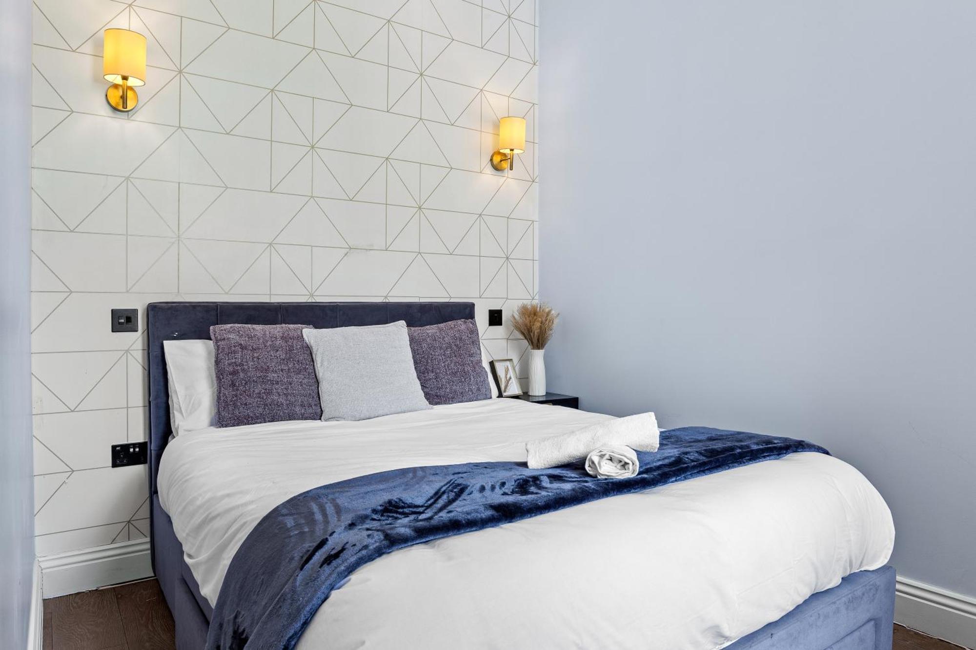 Stylish 2 Bedroom Apartment In Westminster Sleeps 5 With Ac Лондон Екстериор снимка
